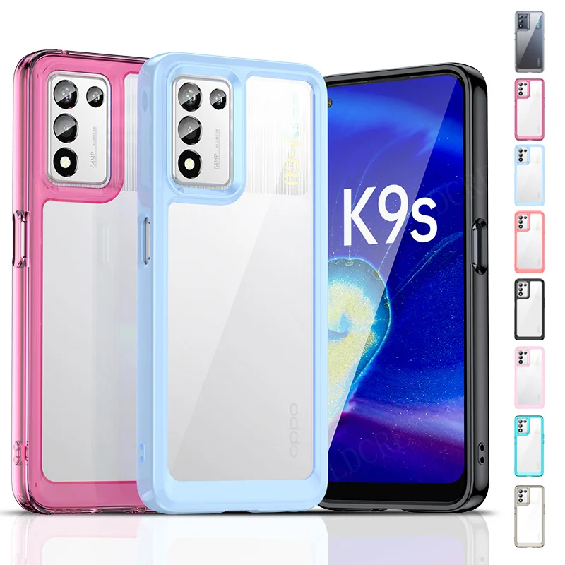 Clear Back Cover For Realme Q3S Case OPPO Realme Q3S 8 Pro 8S 5G Q3 Q3i New Transparent Multicolor For Fundas Realme Q3S Cover