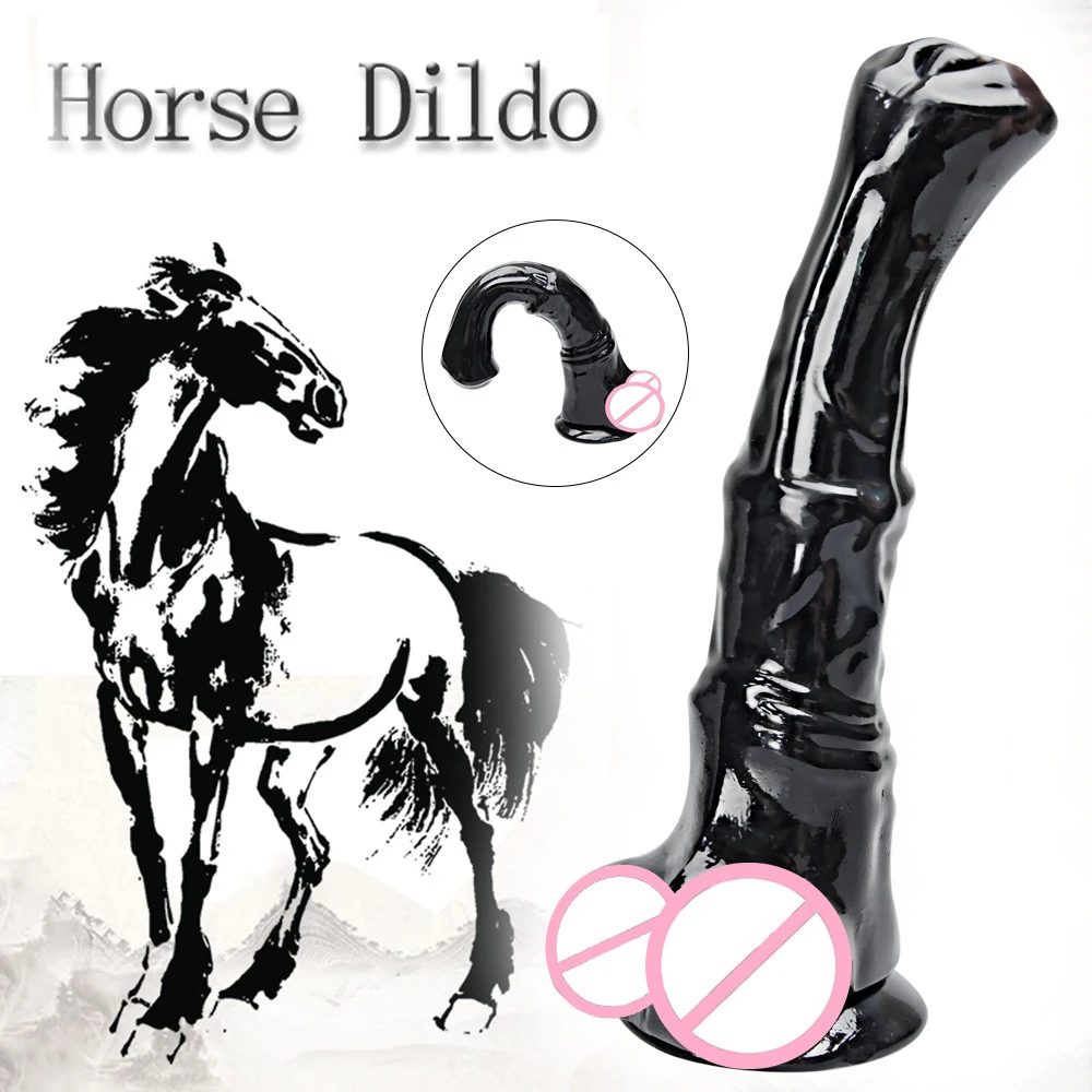 Huge Horse Dildo Anal Dilator Realistic Monster Dildo Fake Penis Sex Toys For Women G-spot Orgasm Masturbators for Men Sexshop