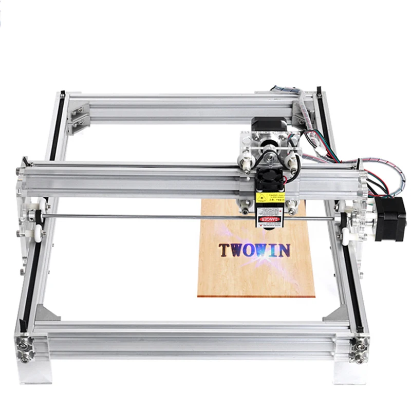 TWOWIN 20W Laser Engraving Machine Working Area 400*300cm Desktop DIY Picture Mark CNC Printer Wood Router