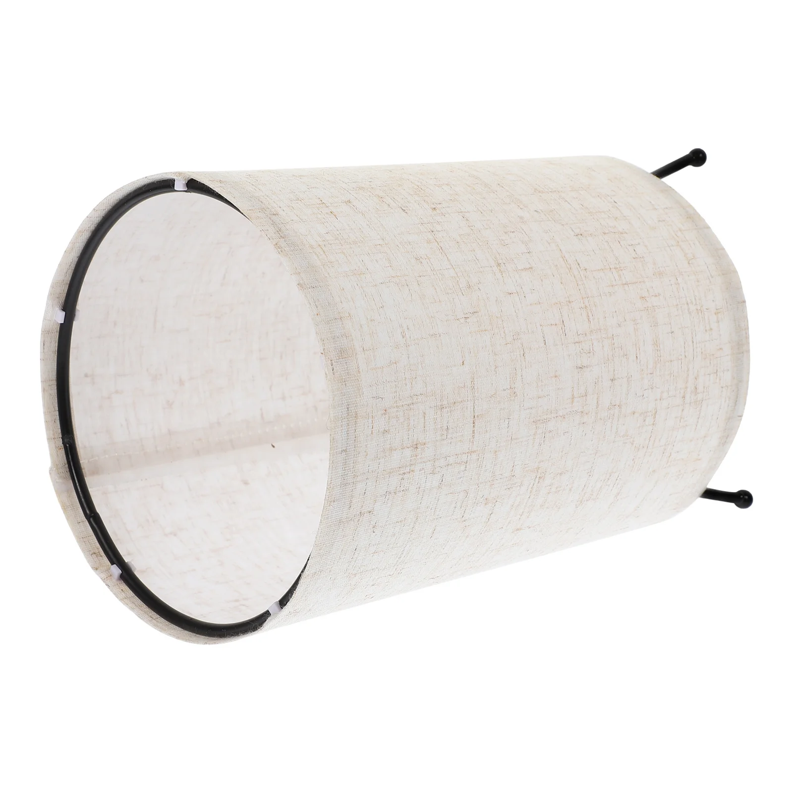 

Replacement Linen Cylinder Lampshade Durable Smooth Stable for Table Lamp Floor Light Shade Part E27 Ambient Lighting