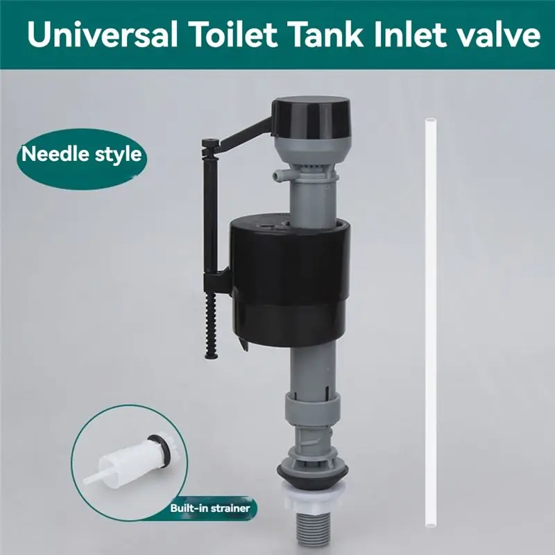 A15F-Old فلوش خزان المرحاض تركيبات صمام مدخل قابل للتعديل إبرة صمام المرحاض صمام المياه مدخل المياه الملحقات G1/2 بوصة
