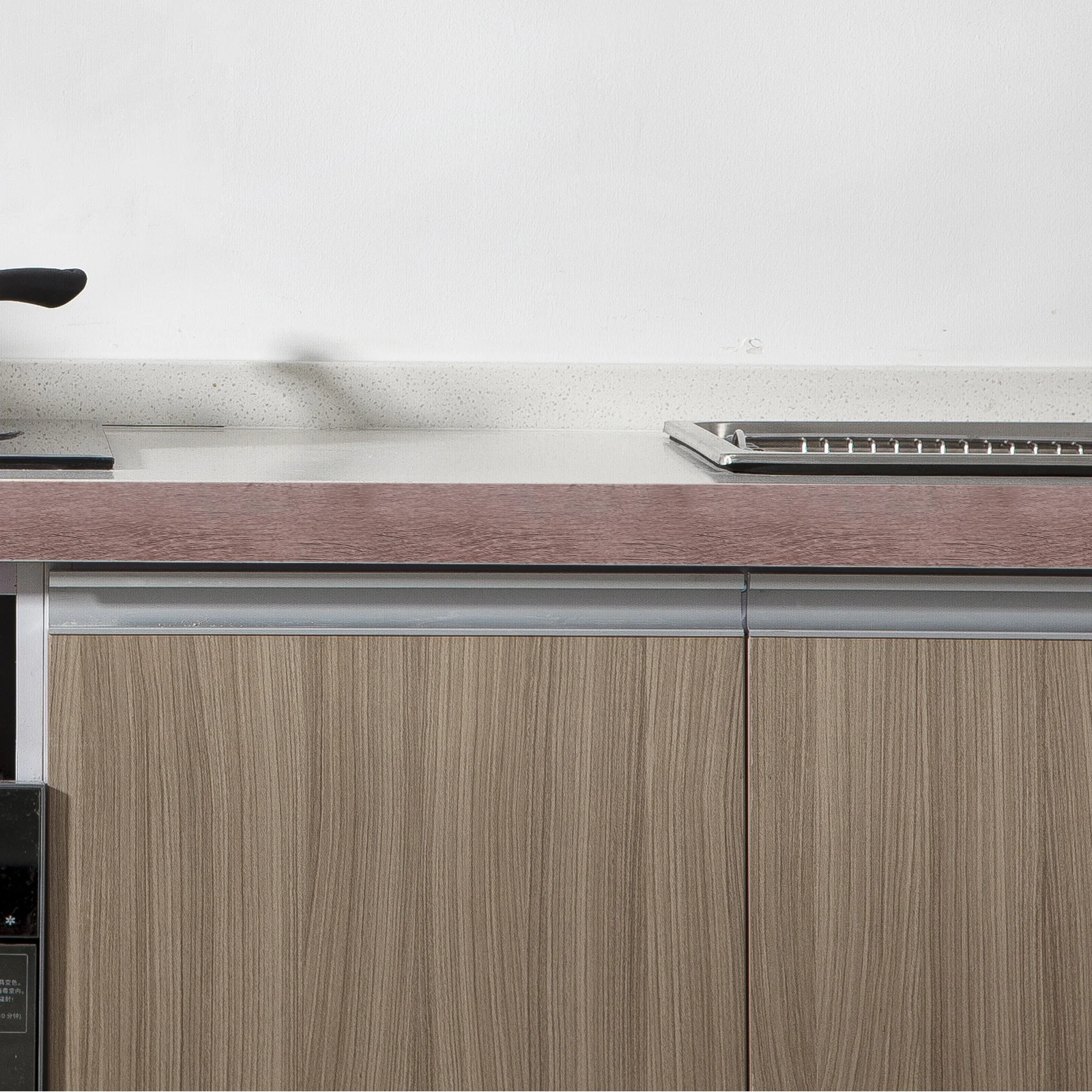 1 لفة الخشب الحبوب كيك بورد ذاتية اللصق الزاوية التفاف مجلس الكسوة للجدار الطابق السقف مرنة صب ملصق شريط لاصق