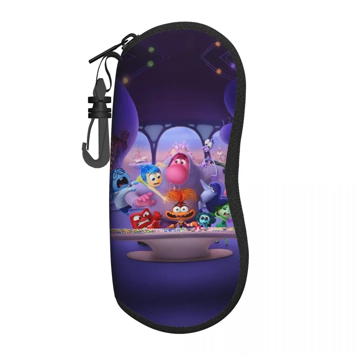 

Чехол для очков Inside Out Emotions Group, портативные аксессуары, коробка для хранения очков с героями мультфильмов, аниме, тревога, коробка для очков Ins, коробка для очков