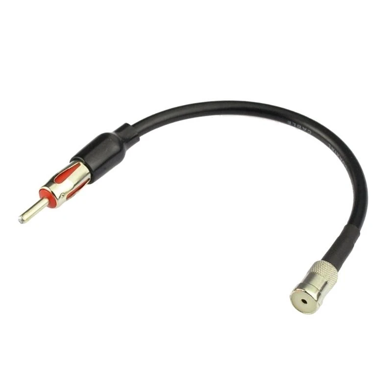 

652F Car Radio Antenna Player Antenna Modification Line DIN Cable Alloys Aerials Plugs FM Connection Cable