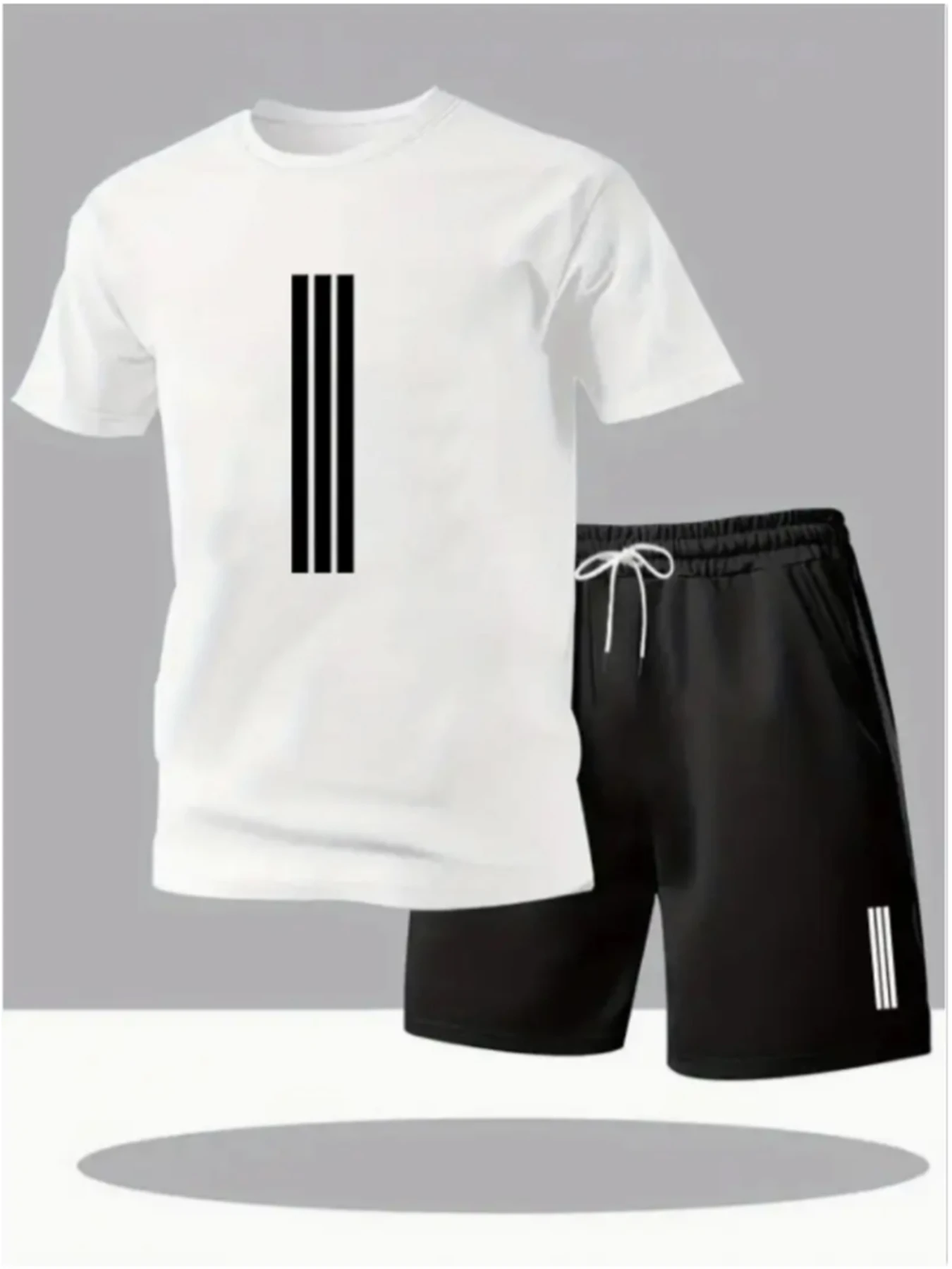 

New high-end men's 2025 suit, leisure color combination and novel summer outfit.
