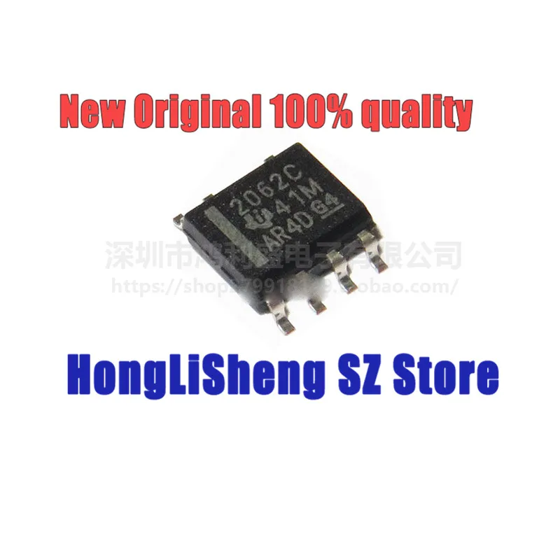 

10pcs/lot TLE2062CDR TLE2062CD TLE2062C TLE2062 2062C SOP8 Chipset 100% New&Original In Stock