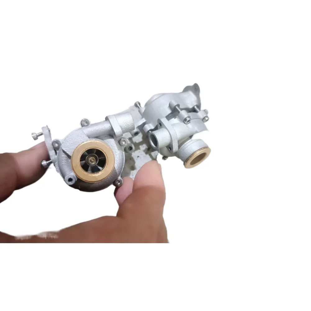 TOYAN V8 CISON V8 Engine Model Exhaust System Small Exhaust Gas Turbine Accessories Centrifugal Turbine Model Accessories