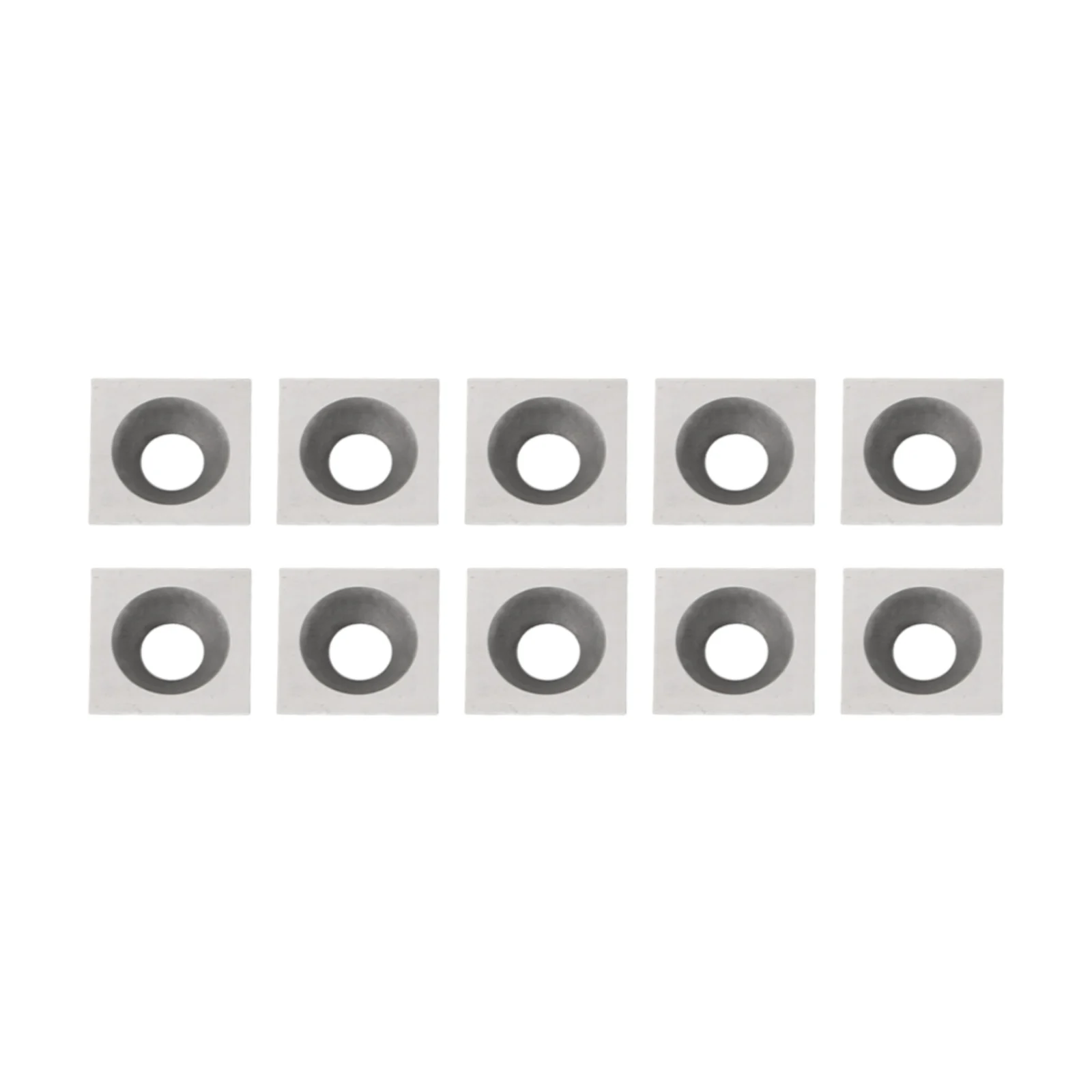 Square Carbide Inserts for For woodturning 11mm x 11mm x 2 0mm 30 Degree Bevel 10 Pack for Woodworking Machines