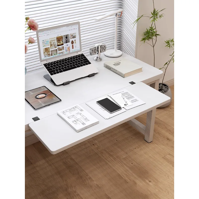 

Desktop Extension Board Foldable No Punching Shelf Space Expansion Computer Desk Keyboard Bracket
