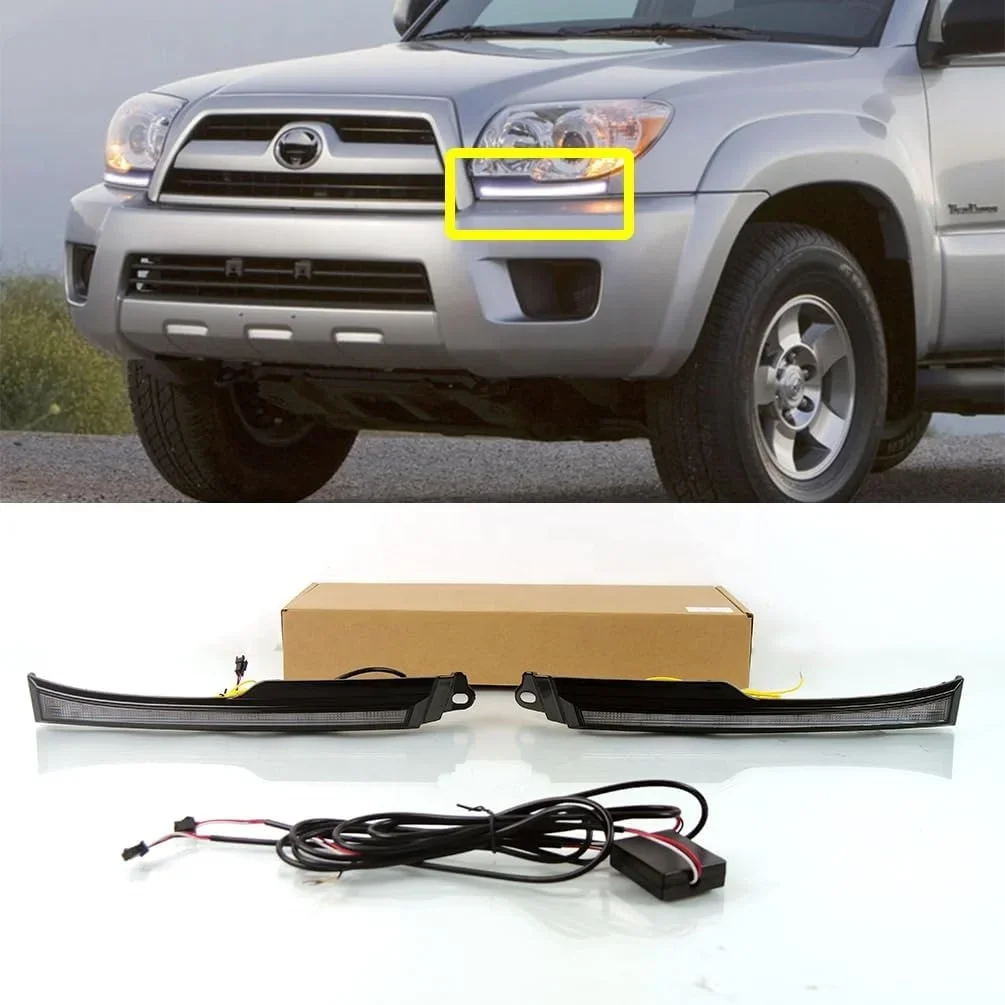 

Led Fog Lamps for Toyota 4runner 2006-2009 Led Fog Lamps Daytime Running Turn Signal Light for 4Runner 2006-2009 SR5 Limited