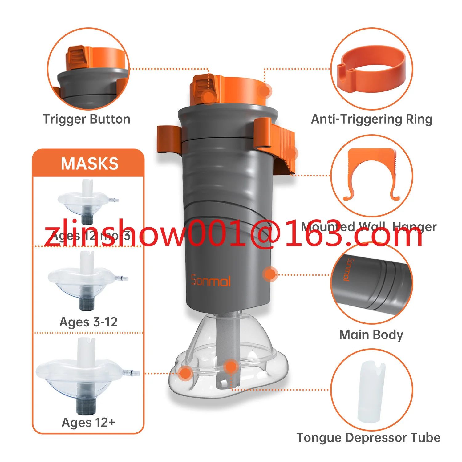 Sonmol Automatic Choking Rescue Anti Choking Device Aiway Throat Obstruction Blockage Removal Manual Suction Emergency