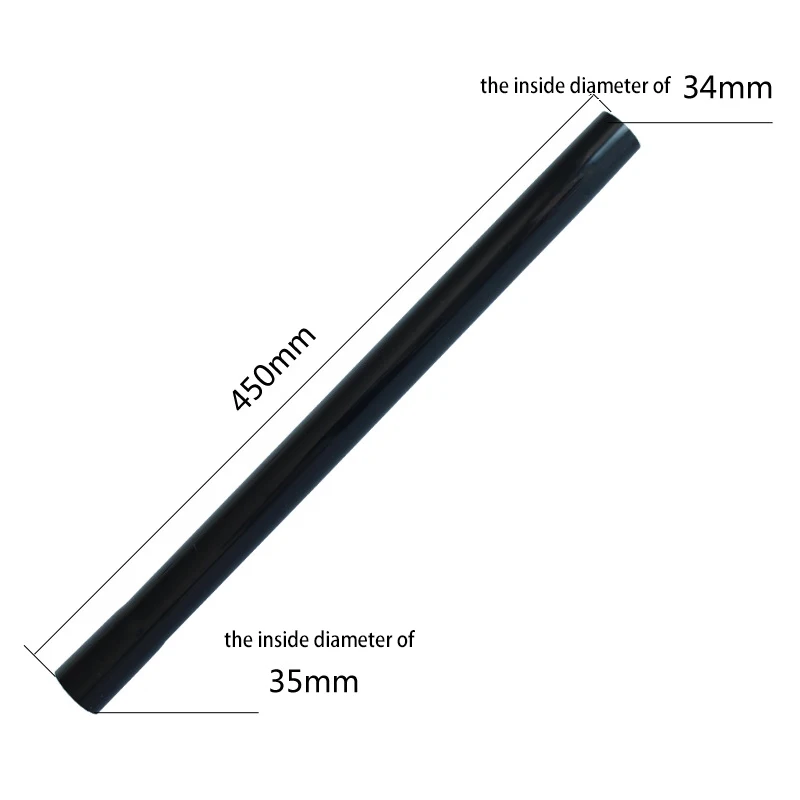 2PCS Vacuum Cleaner Accessories Vacuum Cleaner Straight Tube Long Rod Hard Tube Long Handle Head Inner Diameter 35mm image 4