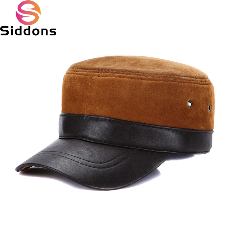 

2024 Unisex Real Sheepskin Leather Caps Casual Real Natural Sheep Skin Leather Baseball Hats New Fashion Fall Winter Leather Hat