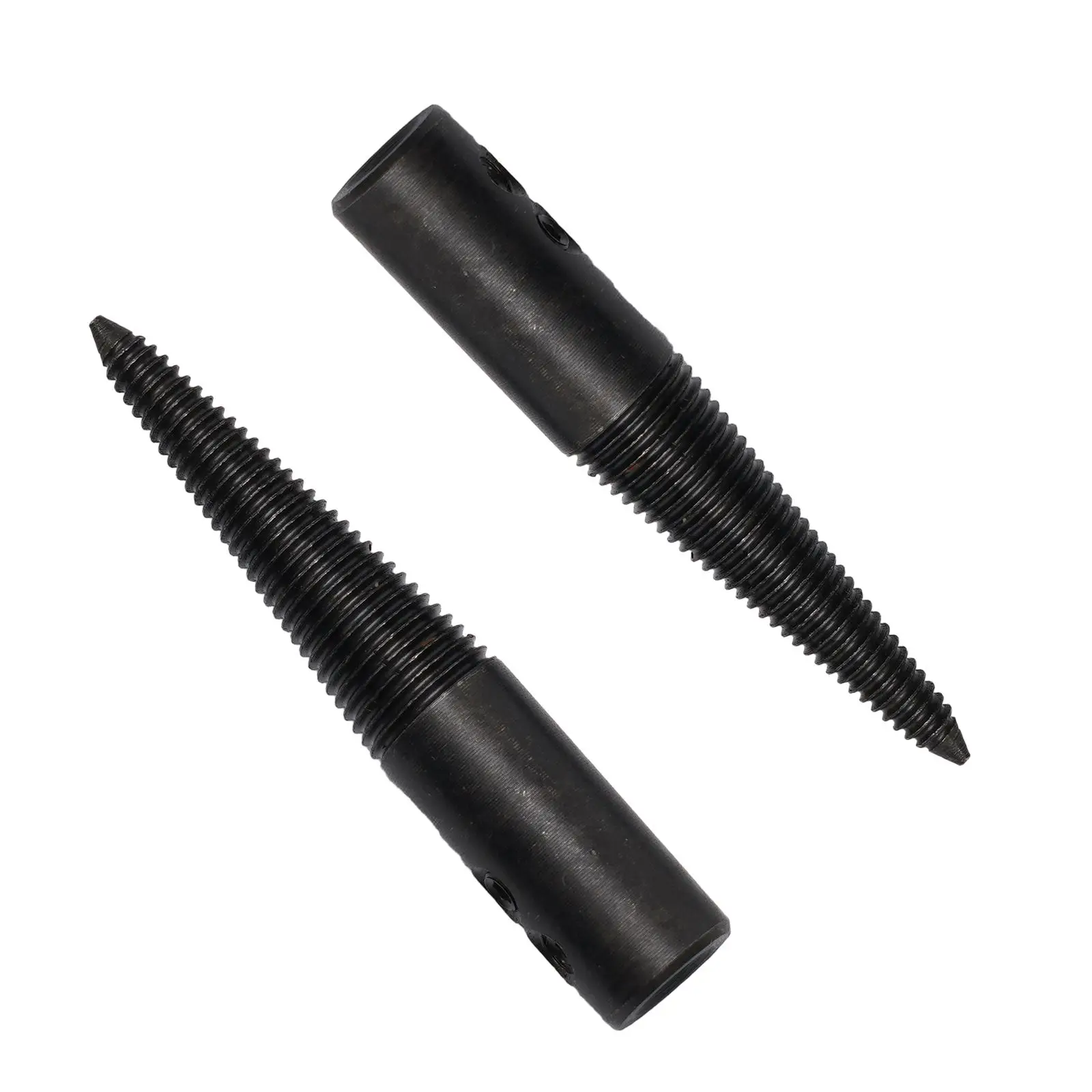 

2pcs/Set 8mm Polishing Spindle Left Right Pigtail Tapered Nose Buffing Wheels Abrasive Tools Connector Grinding Rod