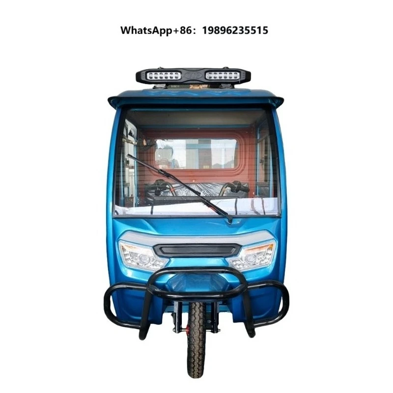 Hot Selling 1000W Electric Cargo Tricycle Open-Body Three-Wheel Truck for Adults 60v Motorized Passenger Vehicle