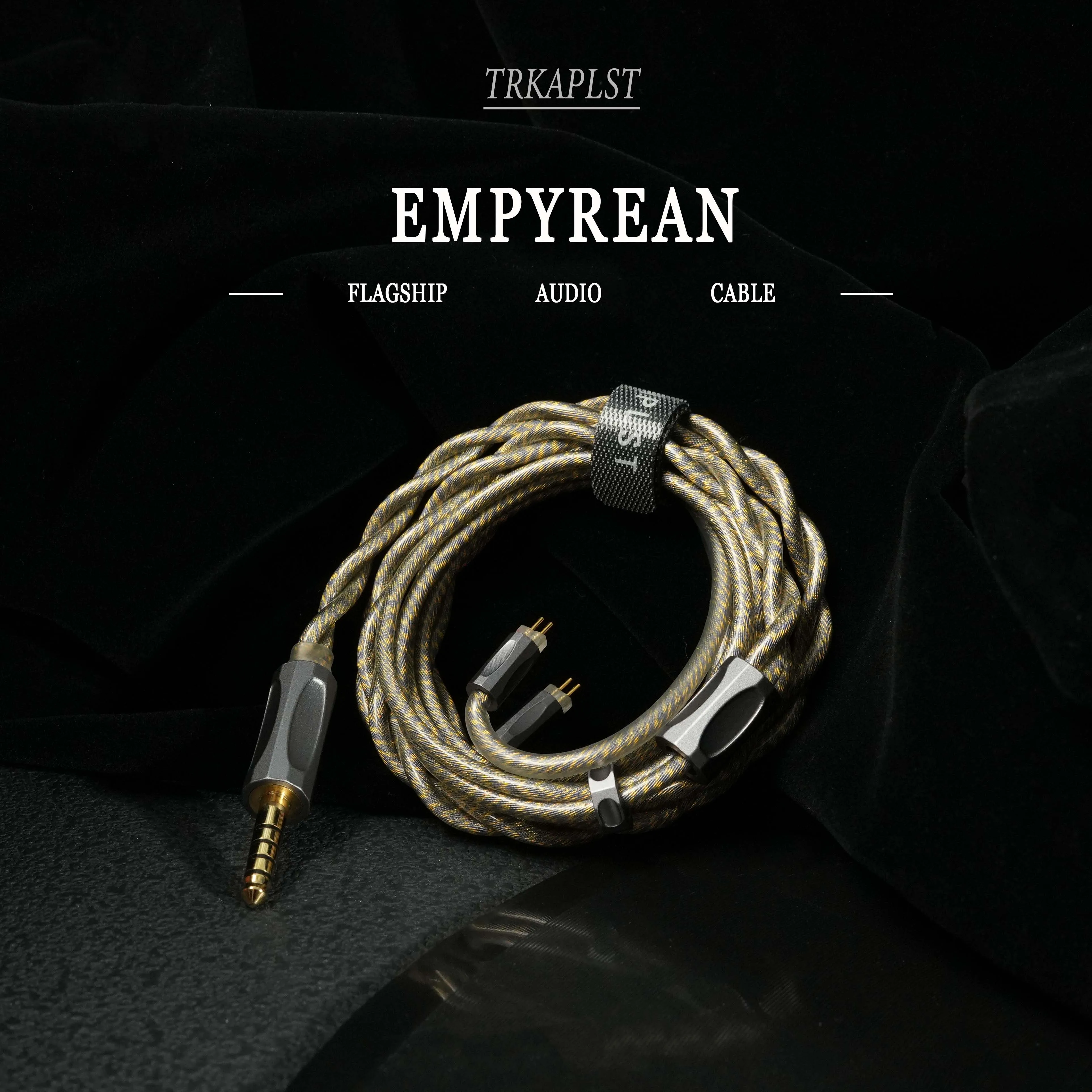 TRKAPLST-08 2core Flagship Multi-Element HIFI Earphone Upgrade Cable with 4.4/3.5/2.5mm to MMCX 0.78 2pin For HIFIMAN FIIO