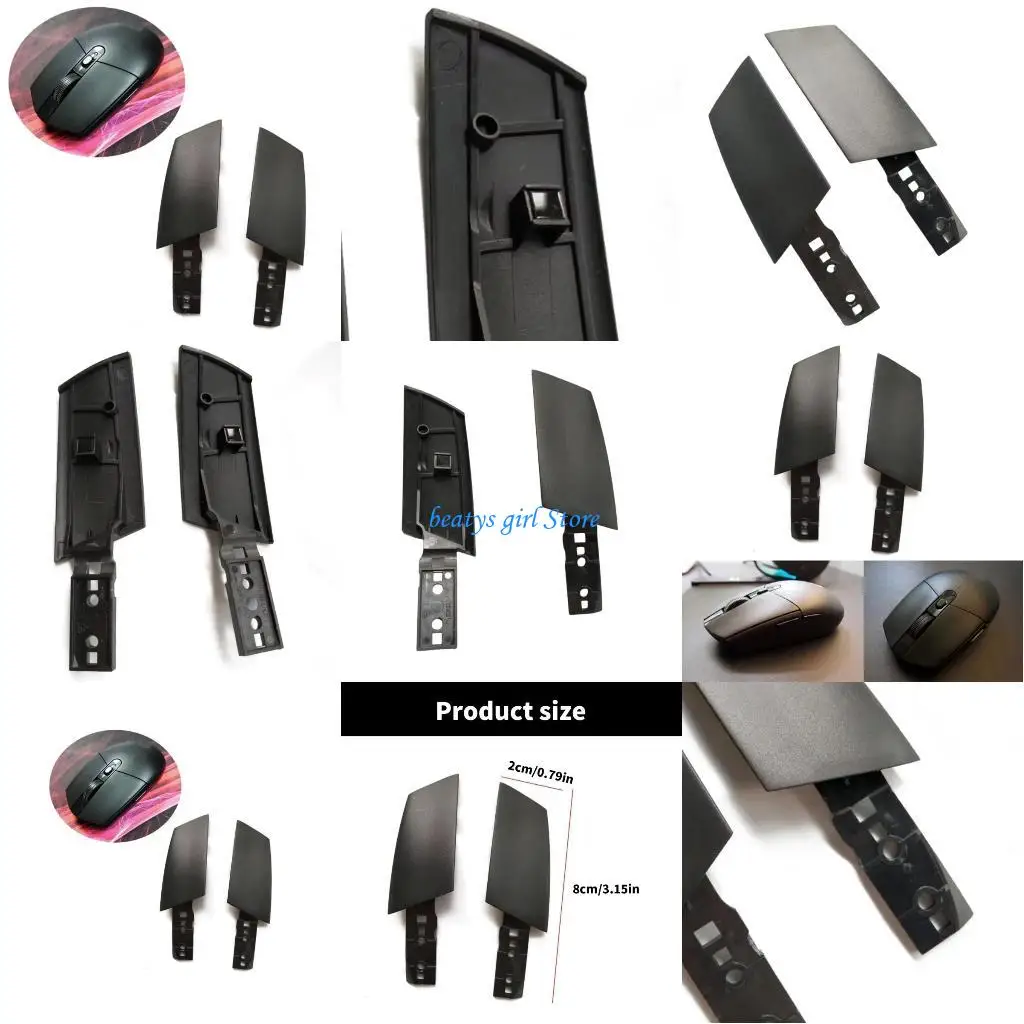 

C7AB 2Pieces Mouse Button Set Top Keys Top Buttons For G304 G305 Mouse Left Right Top