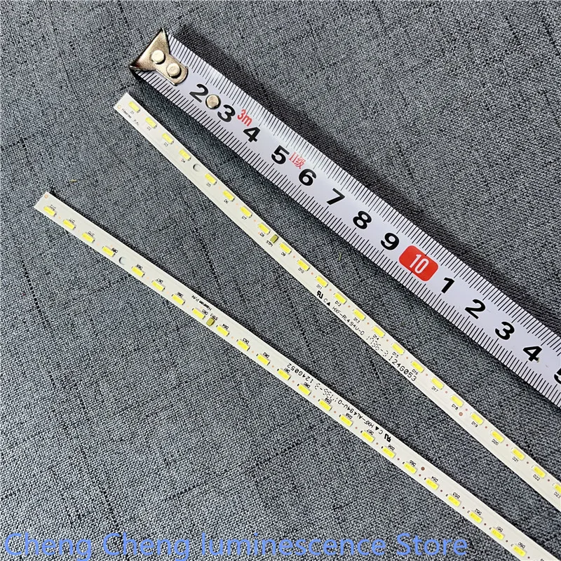 2Pieces/lot   FOR  Hisure LED49M5600UC light strip lt-1163084-a20171210n screen he490iuc-e31 72LED 530MM 100%NEW