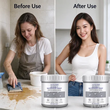 300g Invisible Waterproof Sealant Agent Transparent Leak Repair Seal Glue for Bathroom Pipe Window Door Tile Roof Leakage Fix