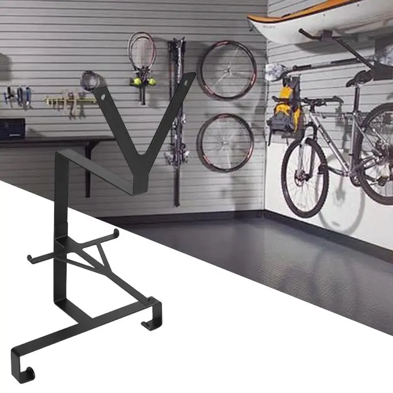 Mountain Bikes Gear Rack Horizontal Bikes Hat Rack For Garage Bearing Up To 1.98lbs Wall-Mounted Dirt Bikes Goggle Shoe Display