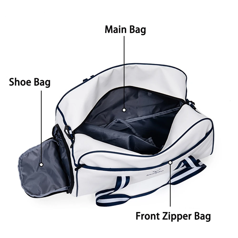 Tennis Sports Bag, Detachable Single Shoulder Badminton Rackets Bags, Diagonal Cross Backpack, Outdoor Fitness Bag for Women view 5