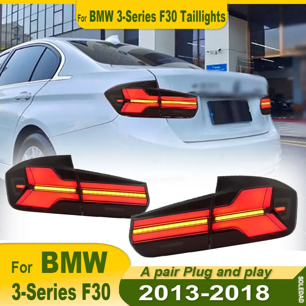 Car Tail Lights For BMW F30 F35 2012-2019 Upgrade G05 Style DRL Fog Rear Trailer lamps Turning Signal Plug And Play Accessories