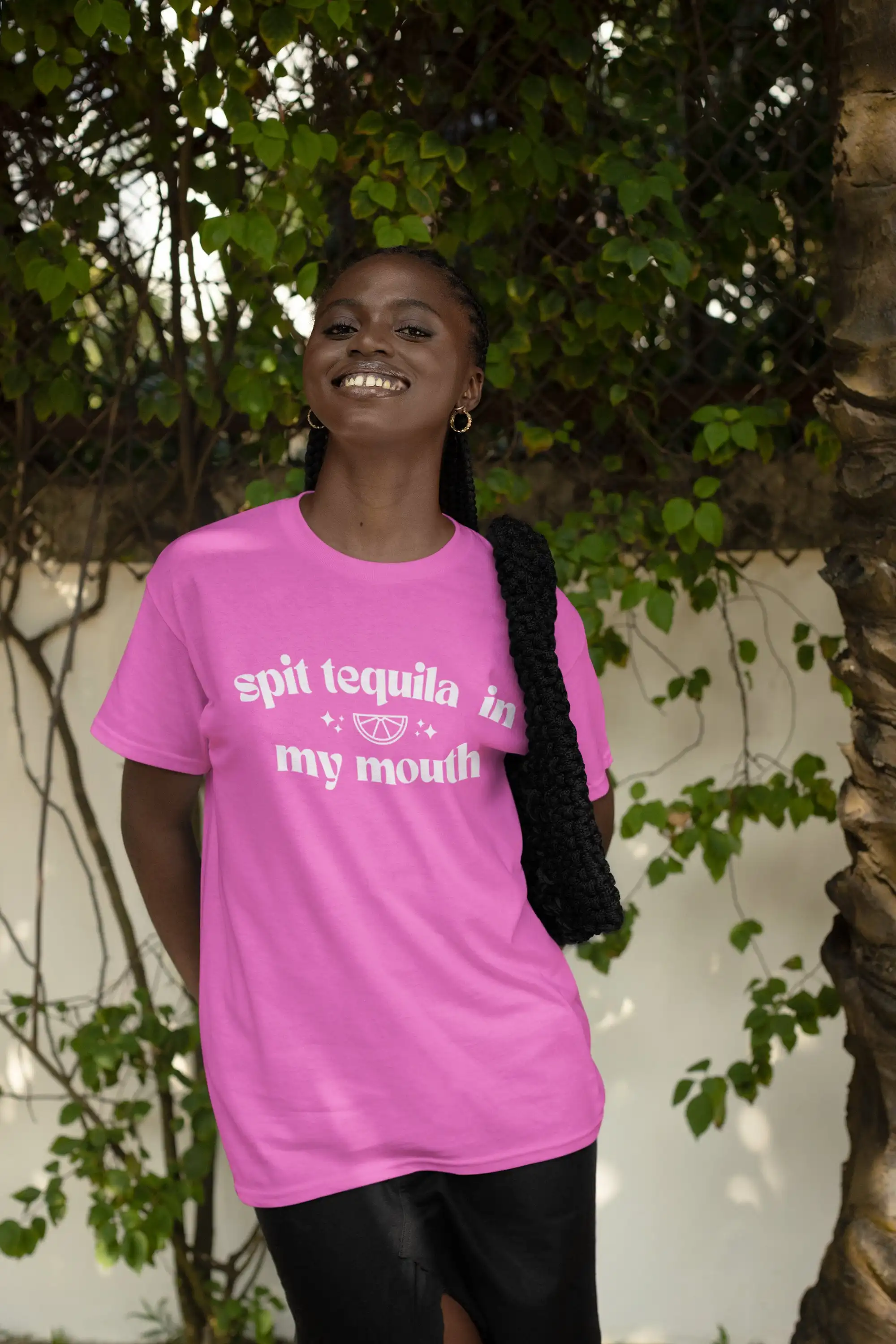 Spit Tequila In My Mouth Comfort Colors T Shirt