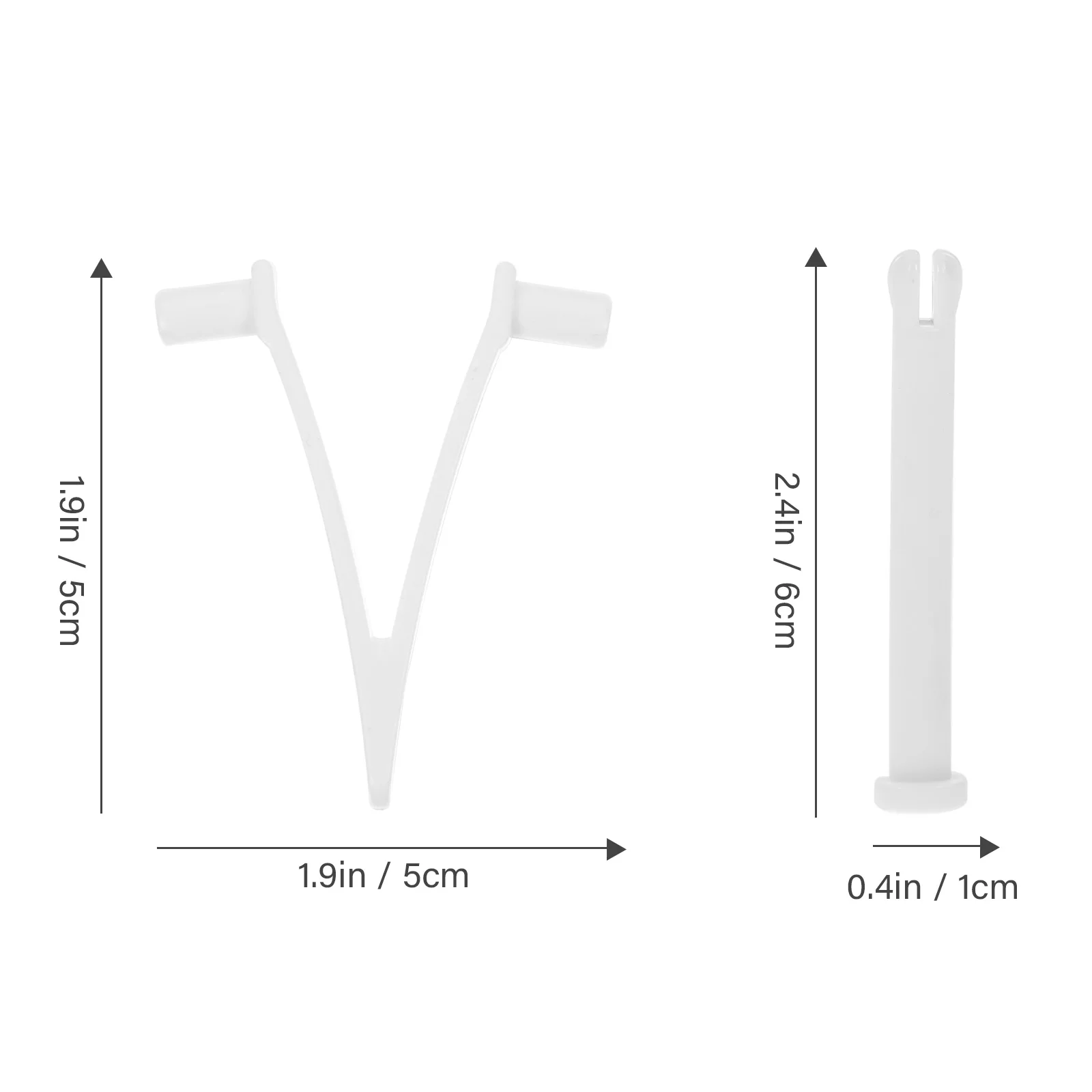 Swimming Pool Accessories Supplies V Clips Skimmer Net Attachment Cleaning Locking Pins Brush Type Vacuum V-Clips