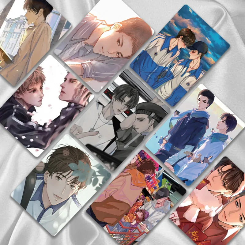 

50 шт., набор фотокарточек Manga Run Freely (Sa Ye) — Gu Fei, Jiang Cheng, коллекционные карты ЛОМО, подарок для фанатов