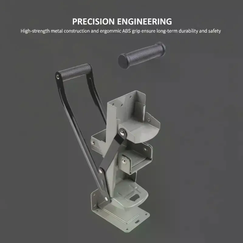 

Bottle Crush Device, 12/16 oz Durable Metal Can Press, Ideal for Recyclable Beer & Soda Cans