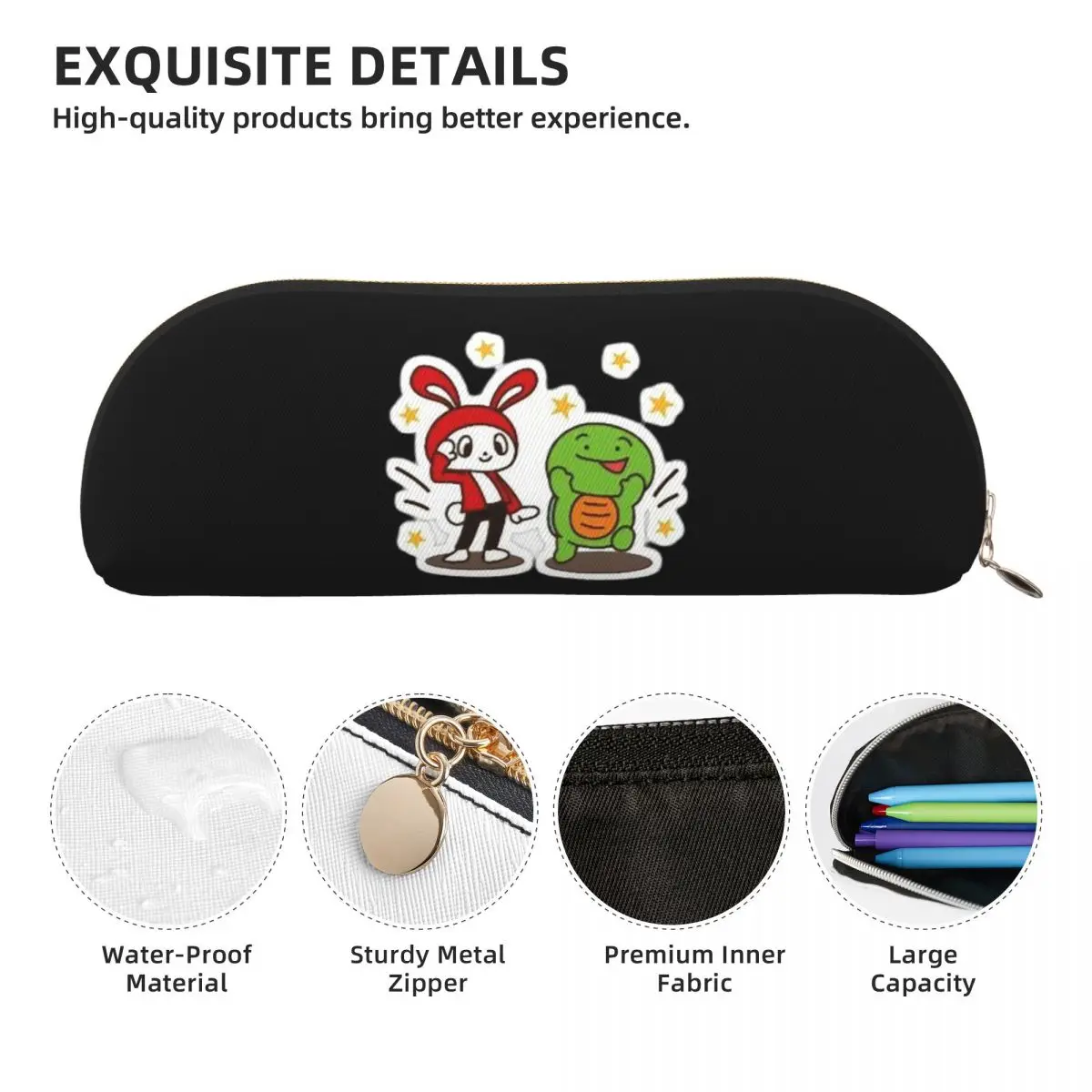 Jj ميكي مايزن مقلمة حامل قلم تخزين لوازم مكتبية تخزين كبير صندوق القلم حقيبة أقلام رصاص لهدايا الطلاب