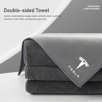 Car Interior Cleaning Tools Microfiber Towel Wiping Cloth Clean Rag For Tesla Model-3 Model-S Model-X Model-Y Cybertruck SpaceX