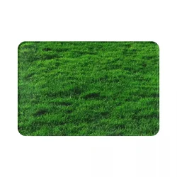 Green Grass Polyester Doormat Rug carpet Mat Footpad Anti-slip Cushion Entrance Corridor Kitchen Bedroom balcony toilet 40x60cm