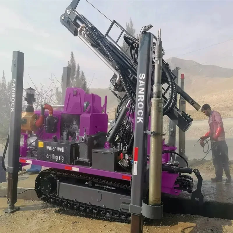 Customized Water Well Drilling Rig Irrigation Underground Water Drilling Machine Hydraulic Water Well Drilling Rig