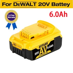 New Original Compatible with dewalt power Tools 18V 8Ah rechargeable electric tool Lithium batteries 20V 18Volt 18v 5Ah 6Ah 8Ah