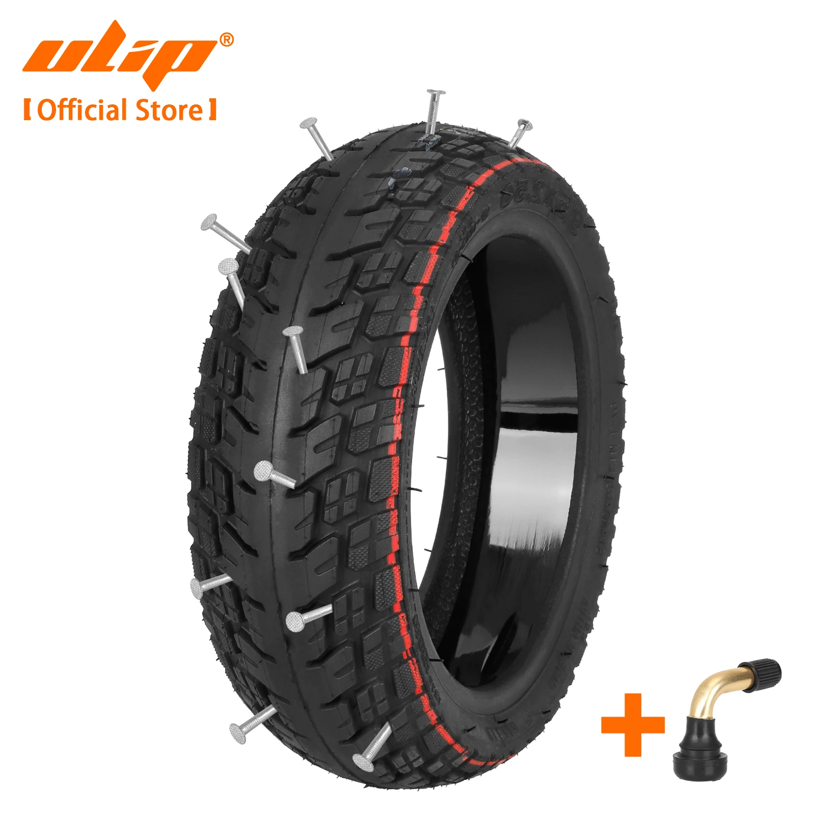

ULIP 9.5x2.50 Self-healing Tubeless Tire for NIU KQI3 Electric SCooter 9.5*2.5 Built-in Glue Off-road Non-skid Vacuum Tyre Parts