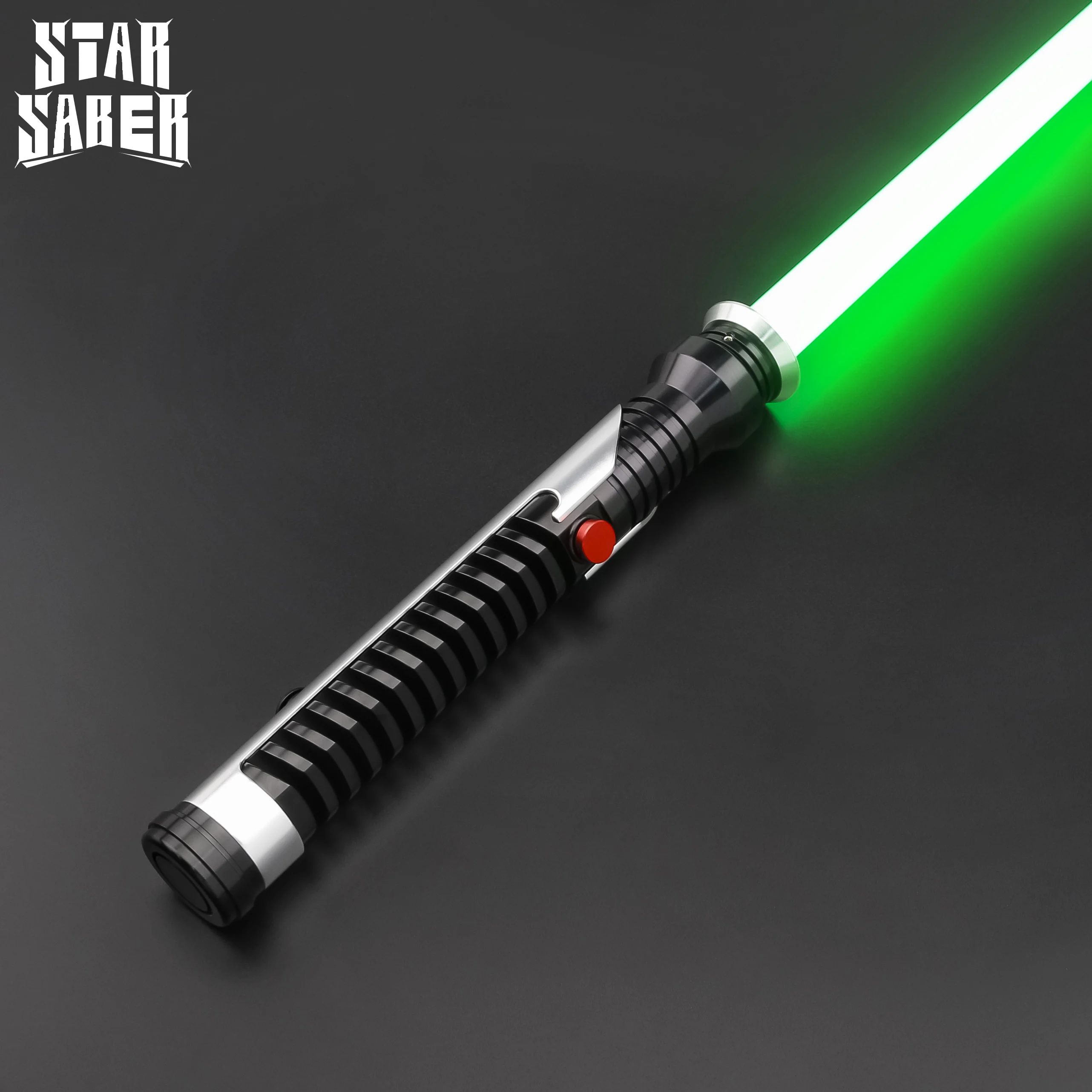 

STARSABER Jedi Qui-Gon Jinn Replica Smooth Swing Metal Handle Motion Control Blaster SNV4 Neo Pixel Laser Cosplay Gift