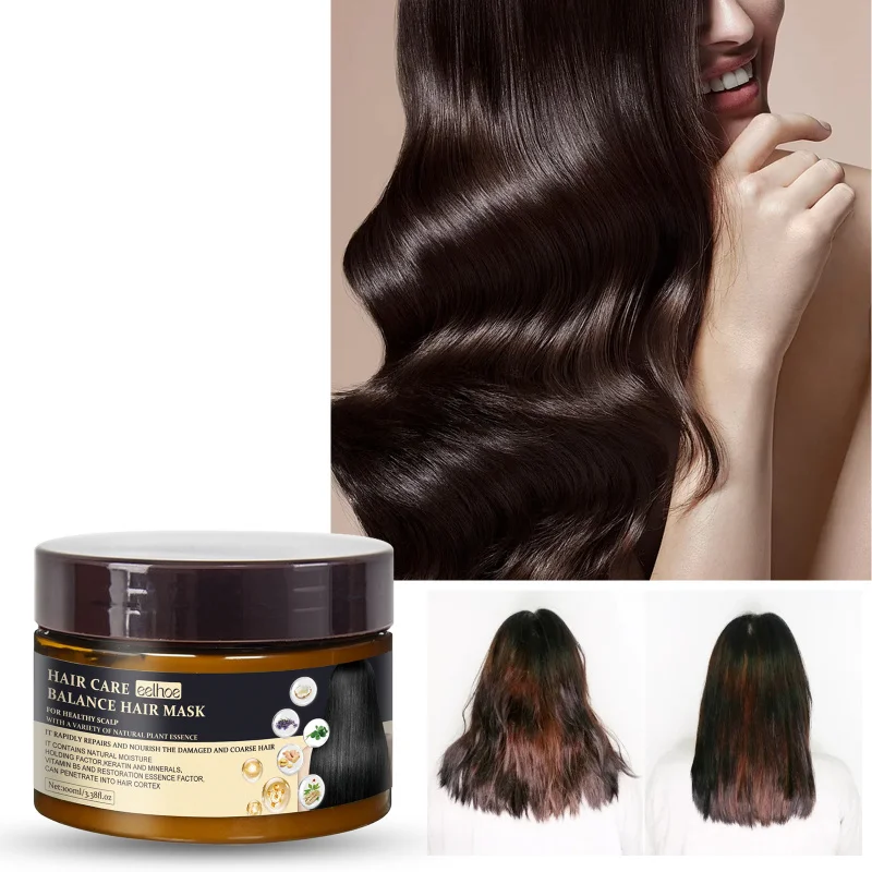 

Steam Hair Mask - Deep Nourishing Treatment For Dry Damaged Hair, Repairs Frizz & Adds Volume, Salon-Quality Care