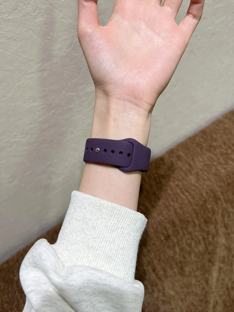 سيليكون الفرقة ل أبل أشرطة 40 مللي متر 49 مللي متر 44 مللي متر 45 مللي متر 46 مللي متر 42 مللي متر 41 مللي متر 38 مللي متر سوار رياضي iWatch سلسلة 10 9 8 3 SE الترا 2