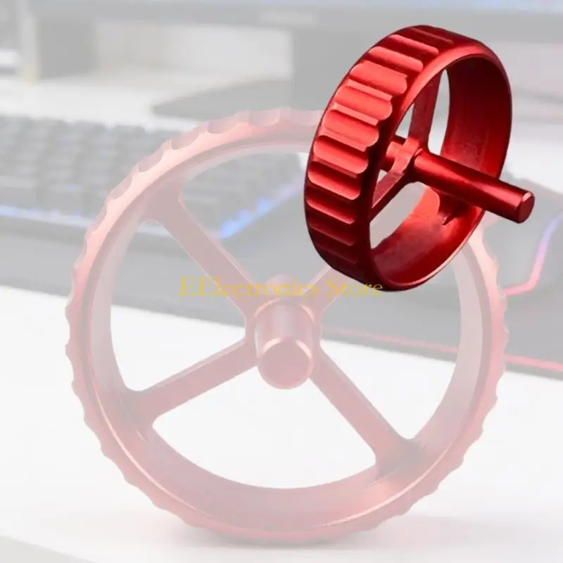 B03C Open-Frame Metal Mouse Wheel Replacement Ridged Grip For ML901, ML903