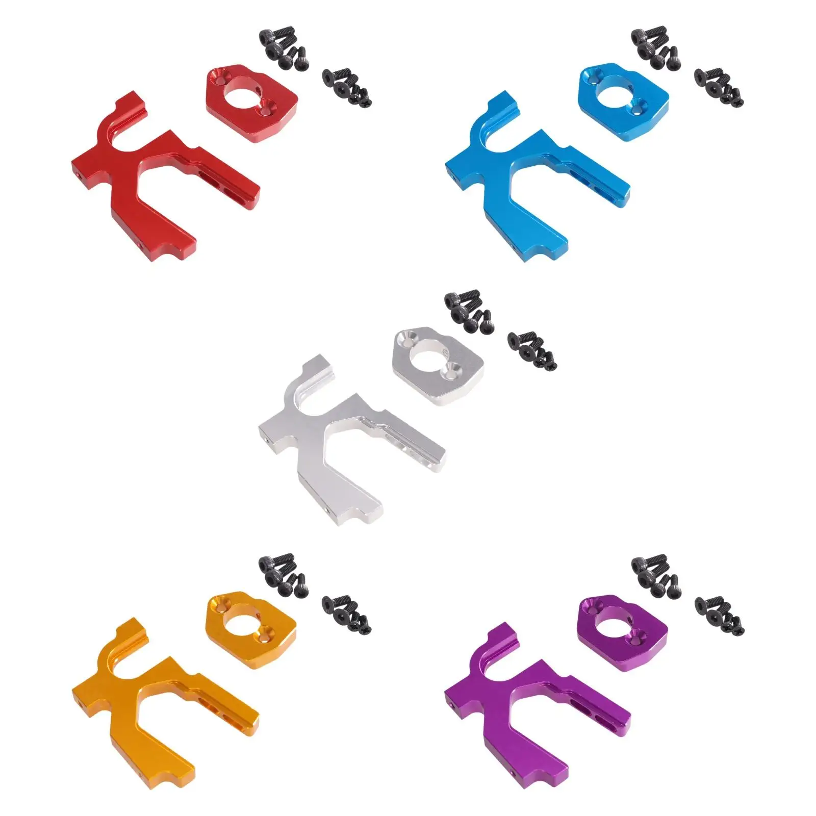 Motor Mount for RC Car with Screw Assembly 1/12 124019 And 1/14 144001 Models