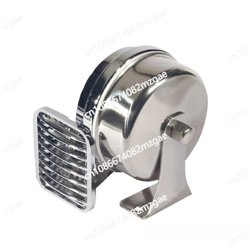 

Электрический рожок из нержавеющей стали 316, АБС-пластик, хромированный, 12 В, 24 В, скоростной катер, лодка, яхта, супер громкая электрическая флейта