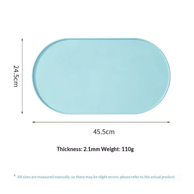 ⭐ Cat Feeding Mat With Non-Slip Waterproof Design Pet Food Mat Compatible With Cat/Dog Bowls Multipet Households