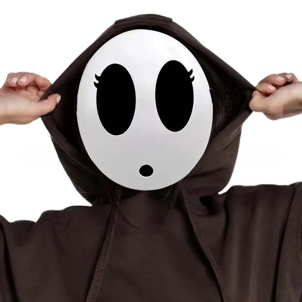Halloween Shy Guy Mask Game Movie & TV Children's Mask Role Playing Props Accessories Halloween Carnival Party Costumes & Props