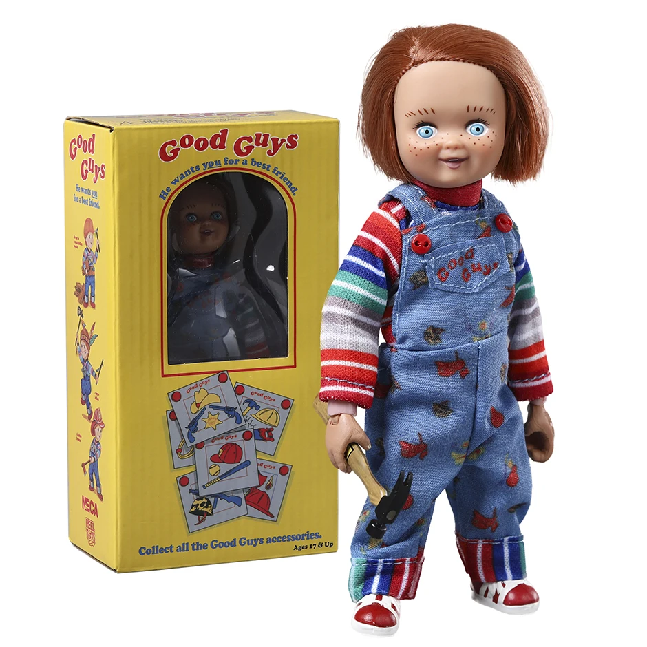 

SCREAM FACTORY Child's Play BluRay Exclusive Good Guys CHUCKY Action Figure Figuine Model Decoration PVC Toy