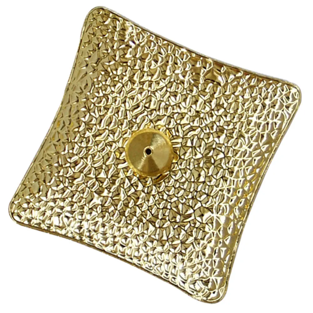 

Square Copper Incense Stick Holder Sturdy Metal Incense Burner Base for Bedroom Living Room Dining Room Study Office Use