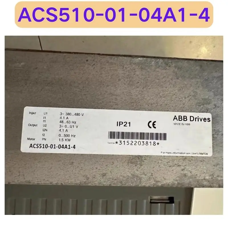 Used ACS510-01-04A1-4 Frequency converter Function test OK