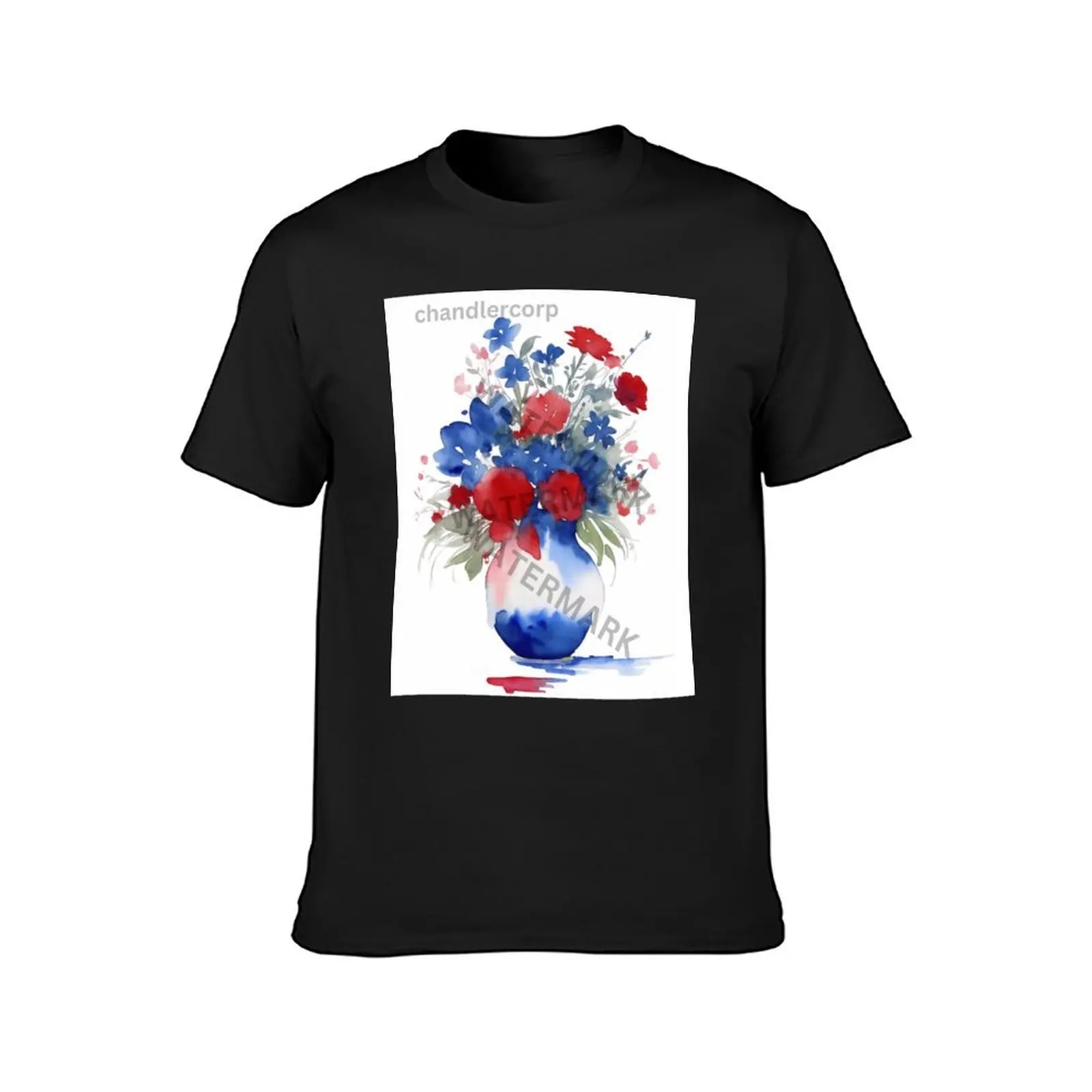 Flowers Floral Vase Summer Spring Season 3 T-Shirt vintage tees summer top oversized t shirt men