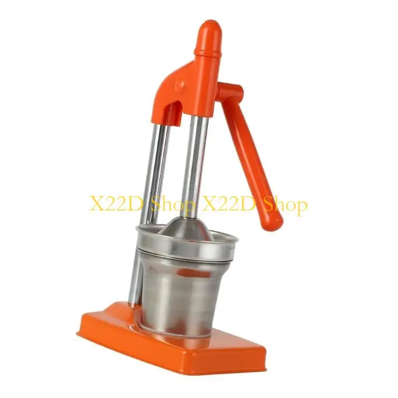 X22D Multifunctional Manual Fruit Juicers 304Stainless Steel Texture Manual Citrus Press Juices Maker for Cooking Enthusiasts