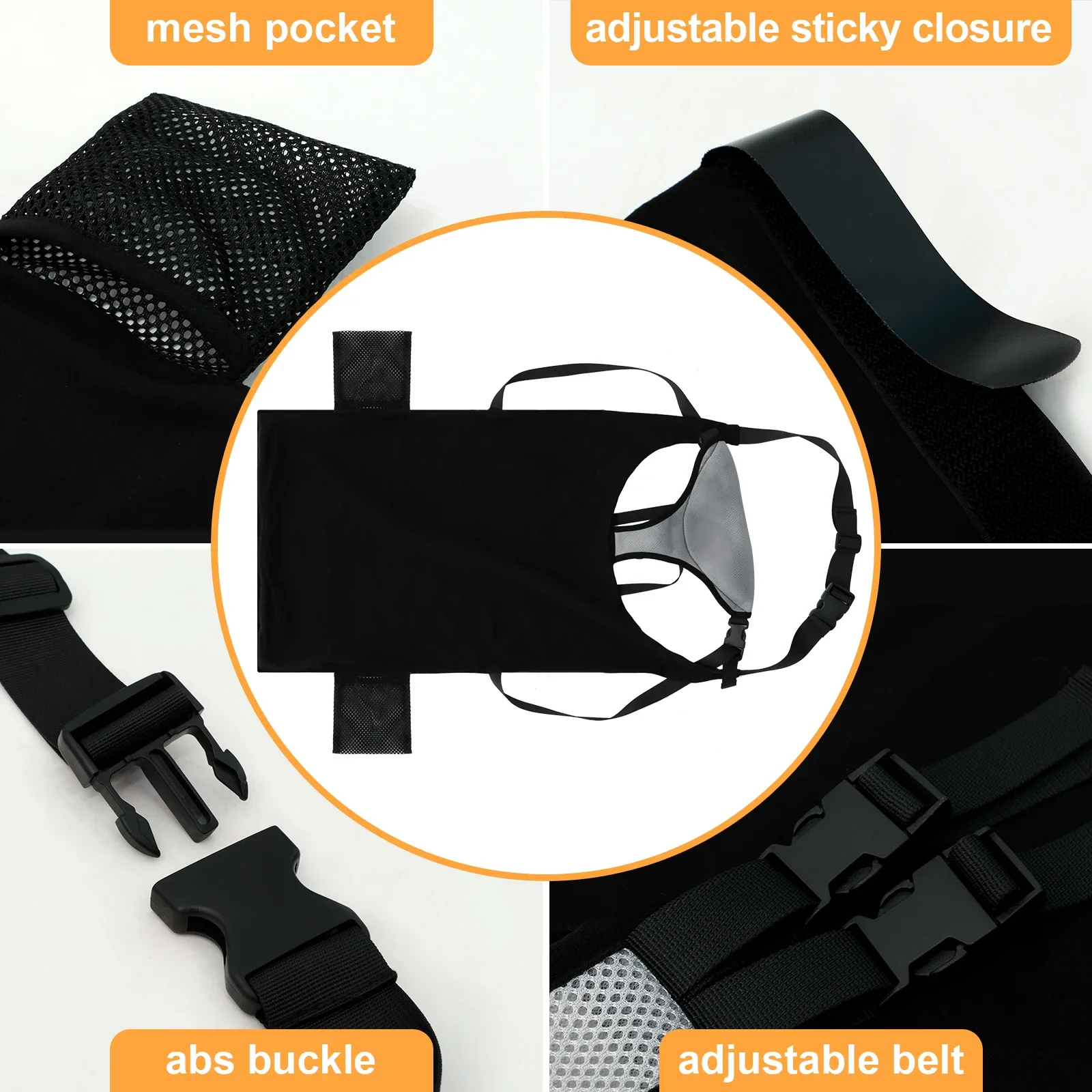 1/2Pcs Kids Airplane Seat Extender Polyester Toddler Airplane Bed with Side Pocket Comfort Breathable Travel Foot Rest Hammock